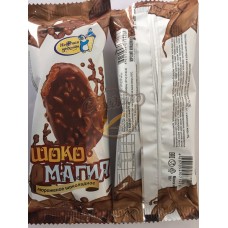 52_Эскимо (КурскХК) "ШокоМагия" шоколадное в шоколадной глазури с орехами 70г /40шт (шт)