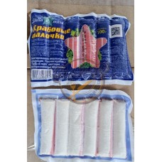 Крабовые палочки в/у 100г "Stella di mare" ООО"Санта Бремор" 60 шт.(годен до 07.11.2026) Крабовые палочки в/у 100г "Stella di mare" ООО"Санта Бремор" 60 шт.(годен до 07.11.2026)