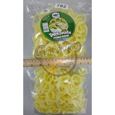 Луковые колечки со вкусом "ЗЕЛЕНИ И СМЕТАНЫ", чипсы "Трескунчики" 100гр*10шт" ТМ "АЛЯСКА" (782)