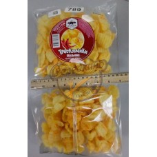 Чипсы "Трескунчики" ОВАЛ рифленый со вкусом "ТАЙСКОГО ПЕРЦА" 100гр*10шт" ТМ "АЛЯСКА" (789)